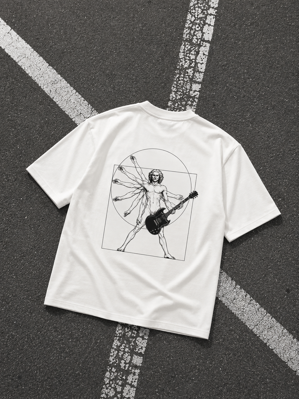 CAMISETA OVERSIZE GUITAR