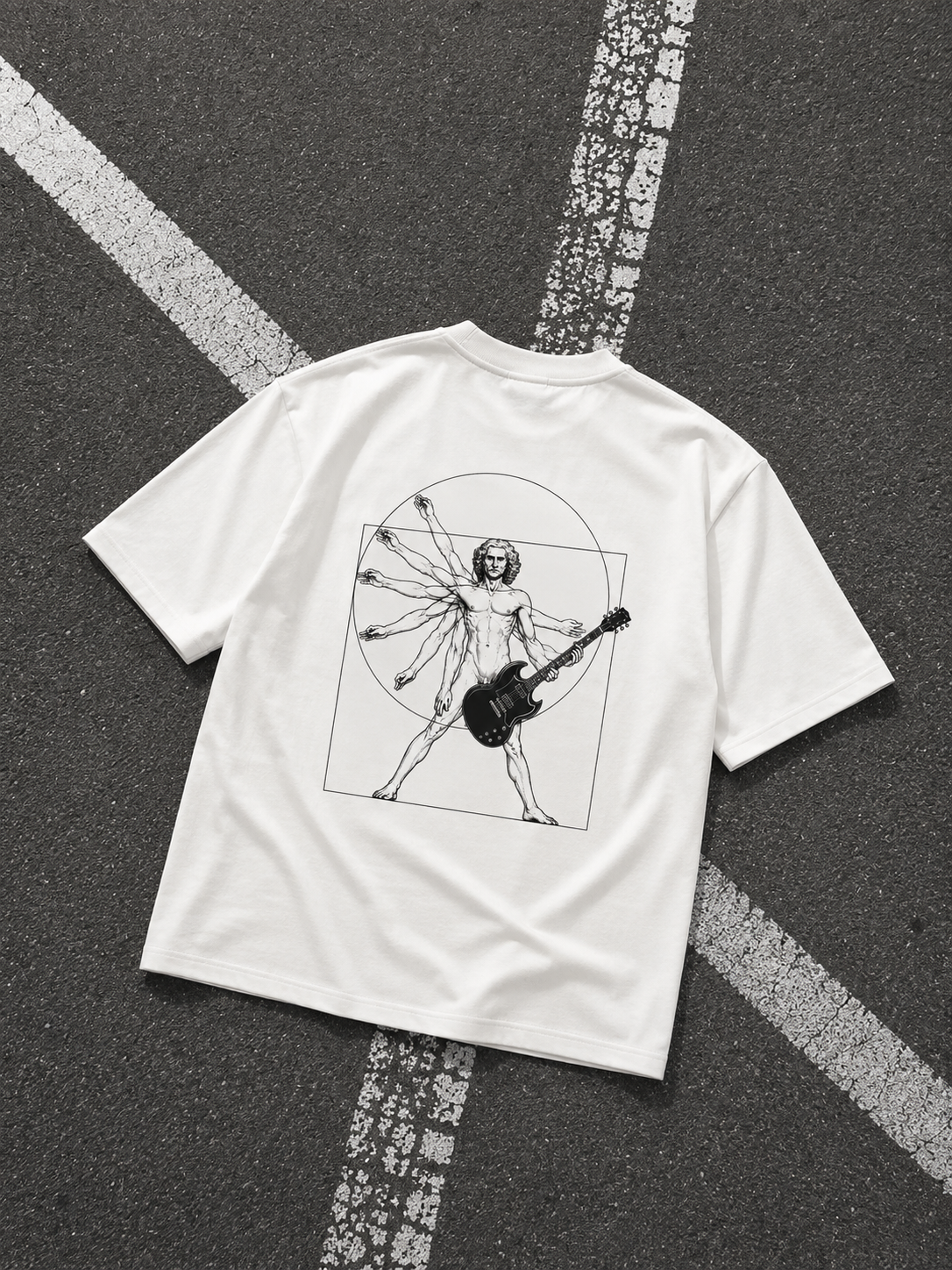 CAMISETA OVERSIZE GUITAR