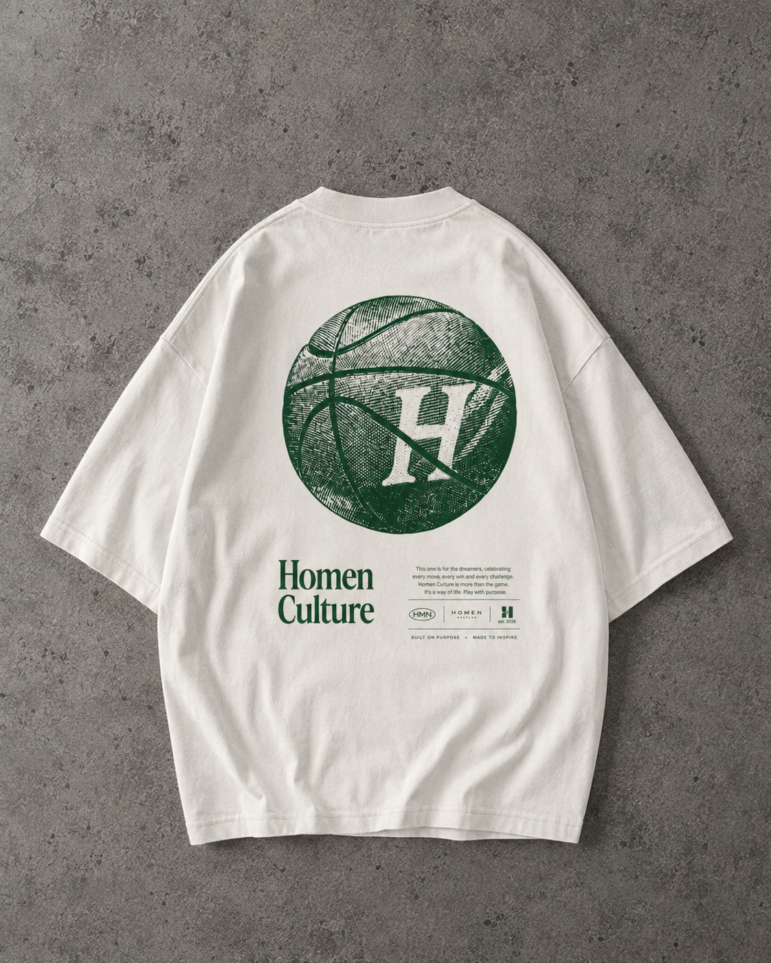 CAMISETA OVERSIZE BASKETBALL