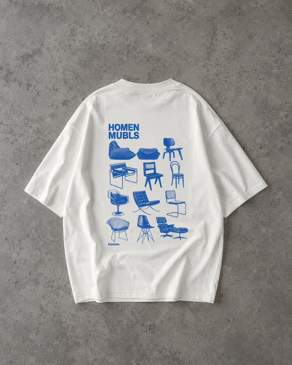CAMISETA OVERSIZE HOMEN MUBLS