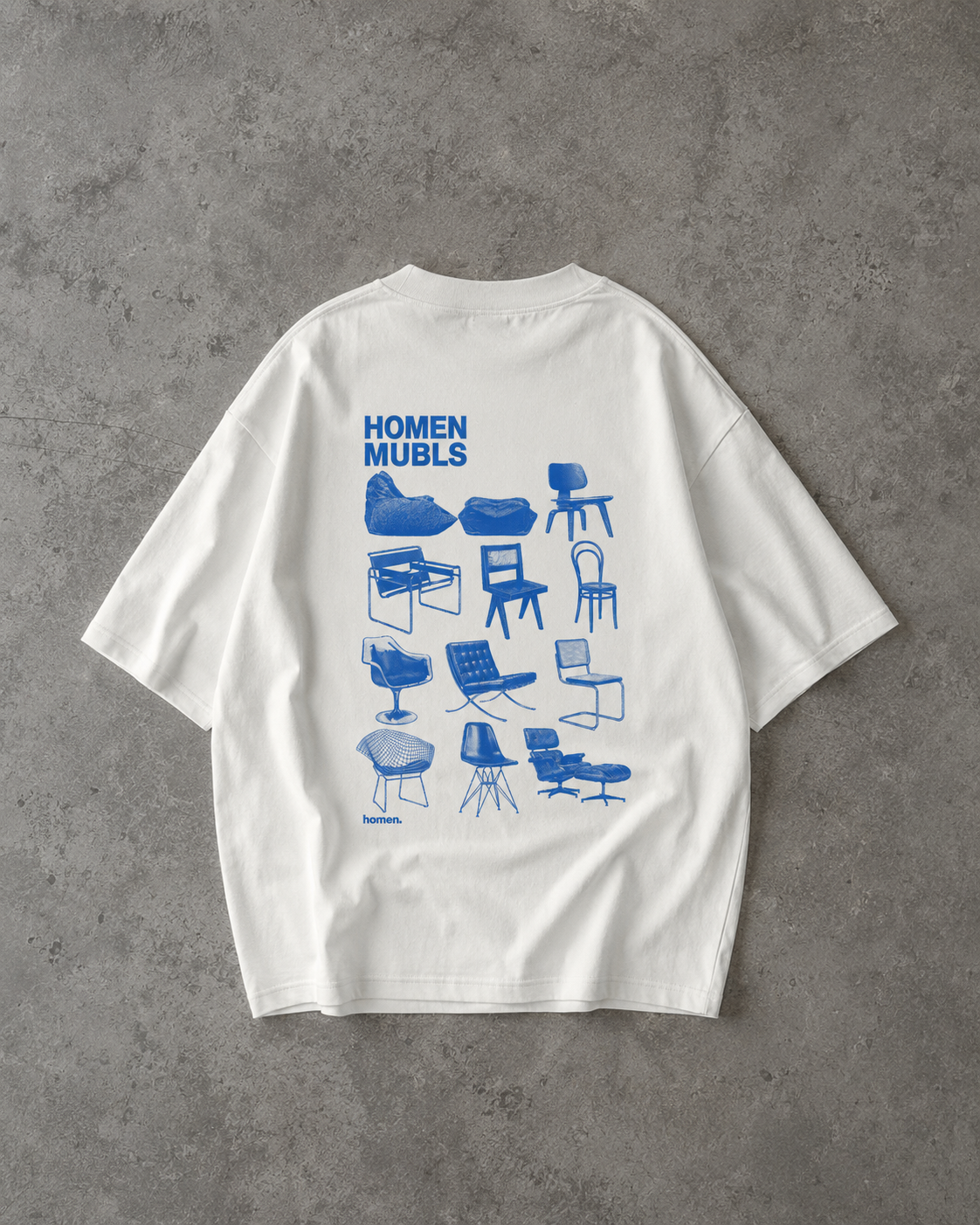 CAMISETA OVERSIZE HOMEN MUBLS