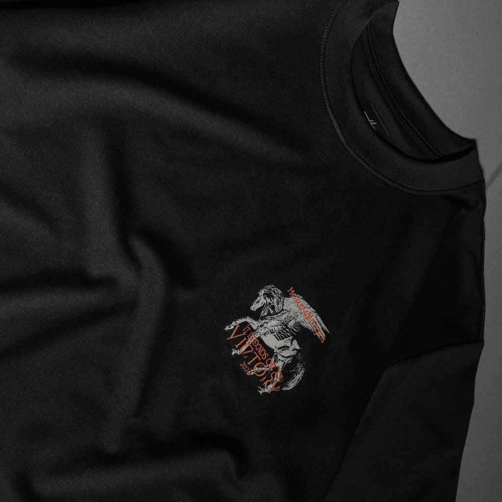 CAMISETA OVERSIZE PREMIUM VICTORY NEGRA