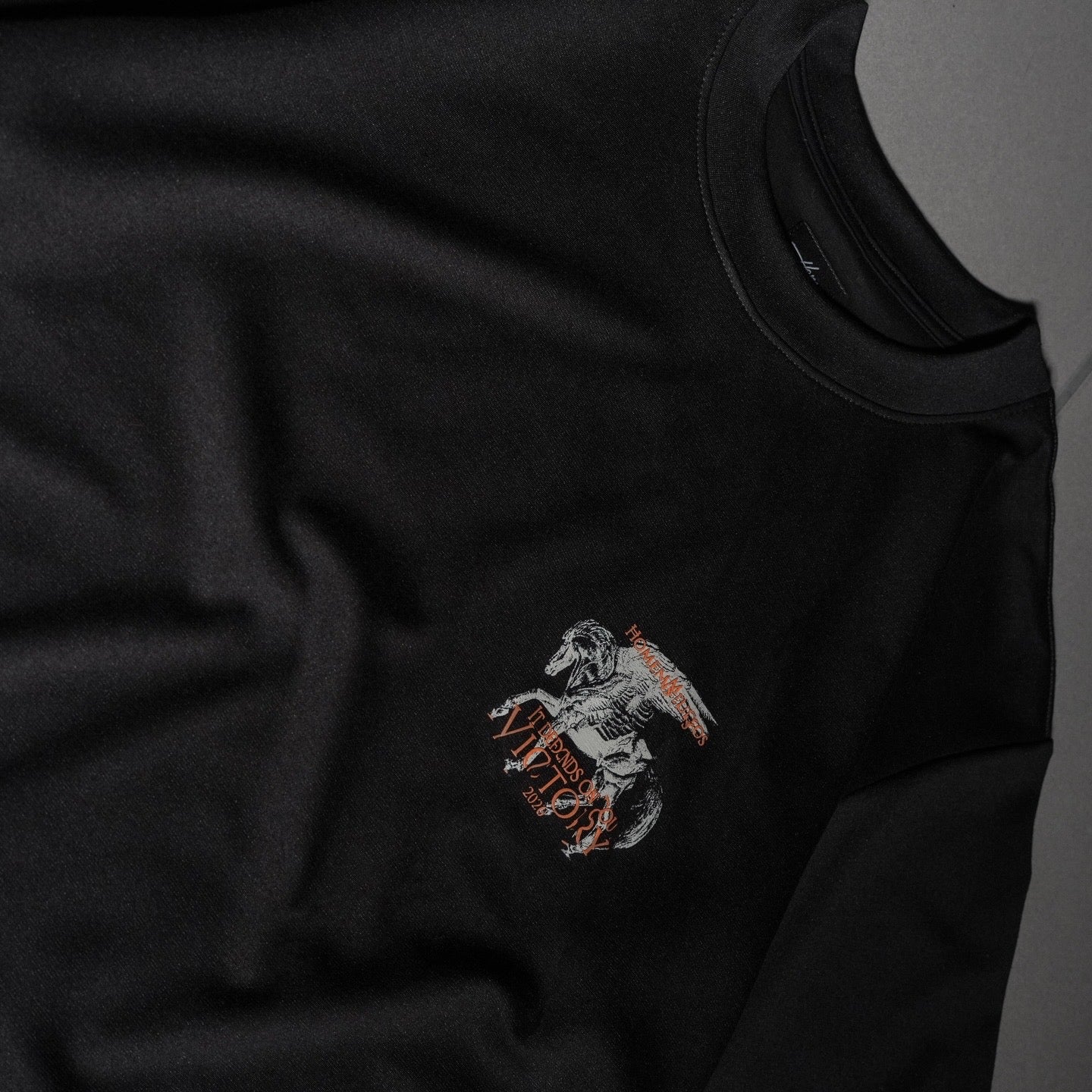 CAMISETA OVERSIZE PREMIUM VICTORY NEGRA