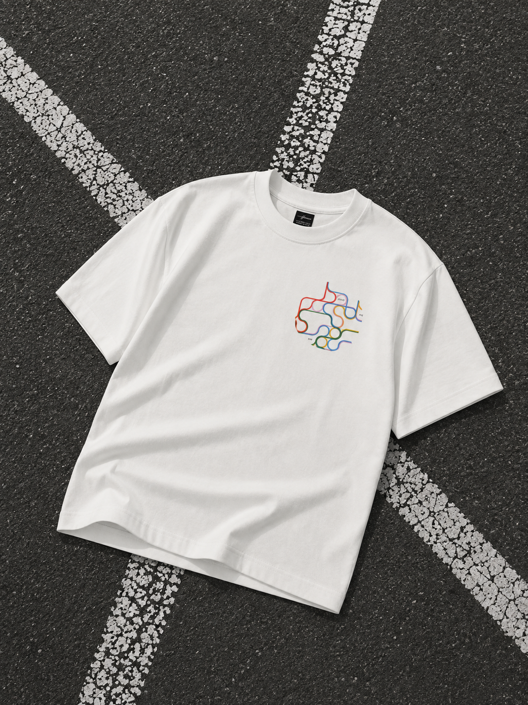 CAMISETA OVERSIZE CIRCUIT