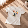 CAMISETA MUJER AVES