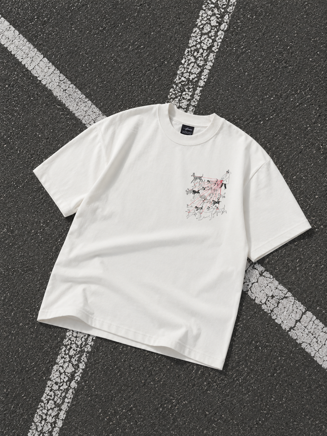CAMISETA OVERSIZE PASEO