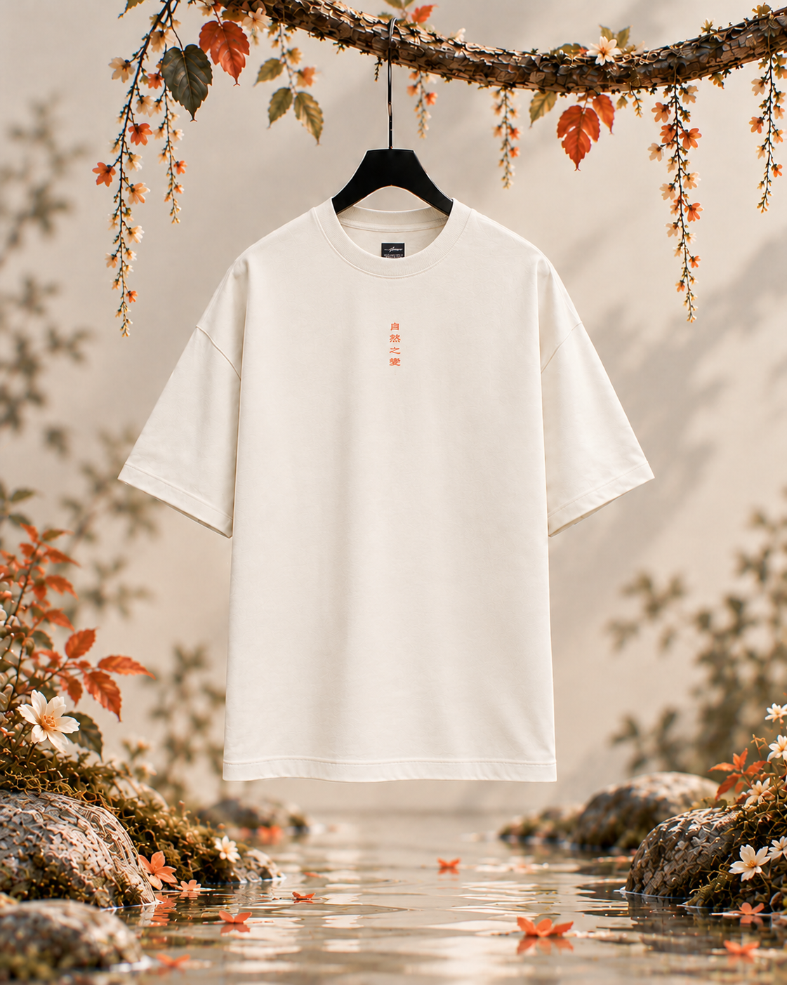 CAMISETA OVERSIZE ORANGE KOI