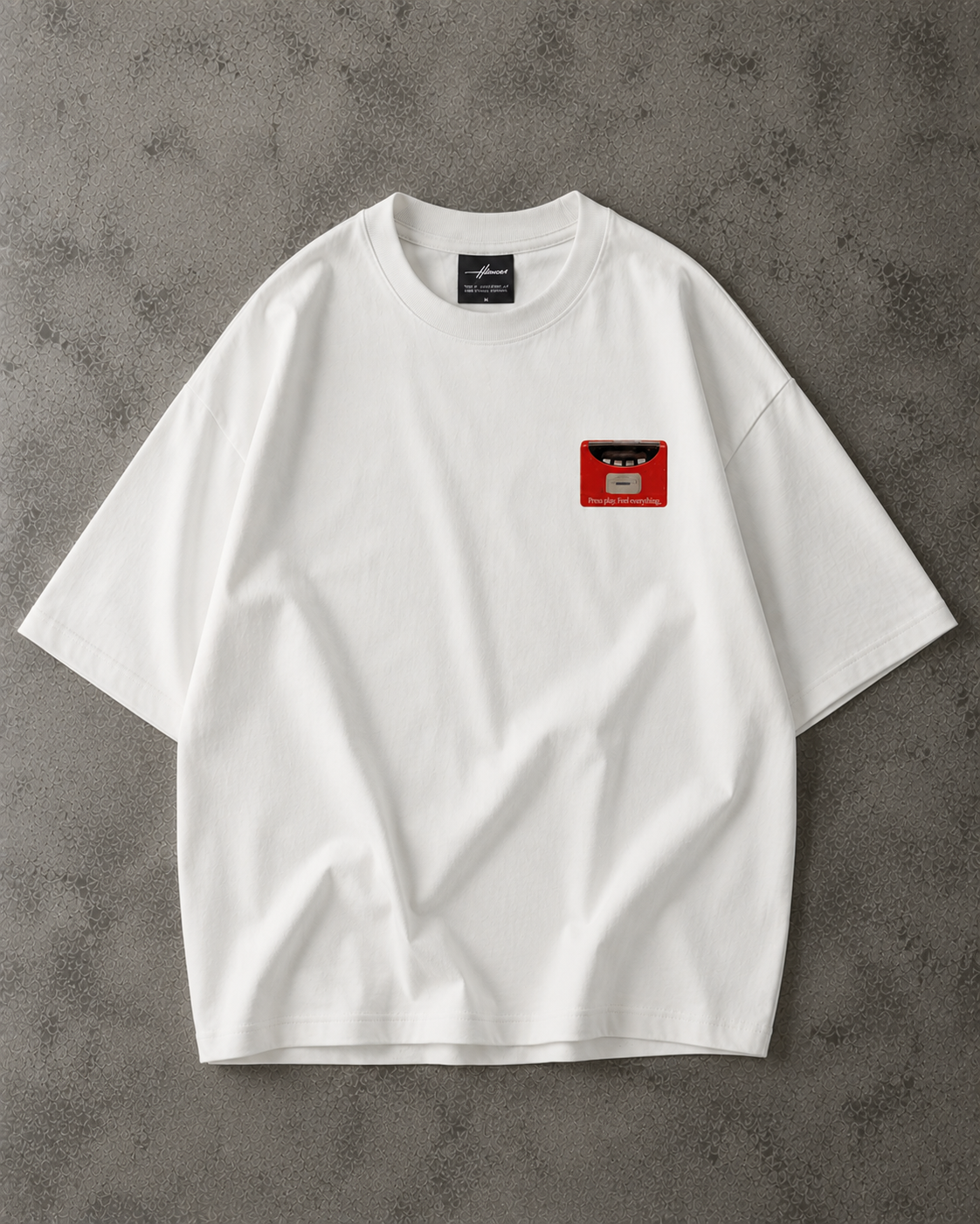 CAMISETA OVERSIZE THE POWER OF MUSIC