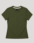 BASICA DAMA VERDE MILITAR