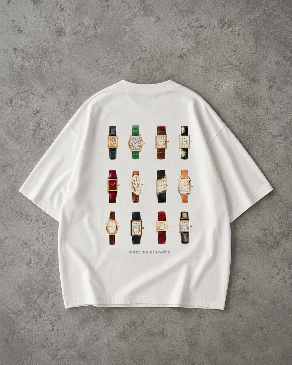 CAMISETA OVERSIZE CLOCK