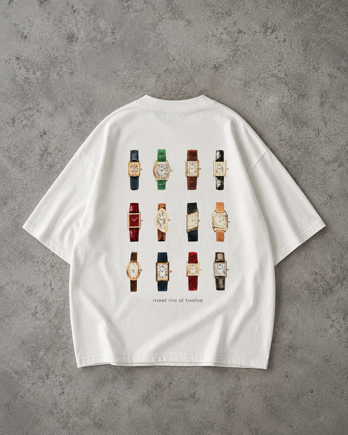 CAMISETA OVERSIZE CLOCK