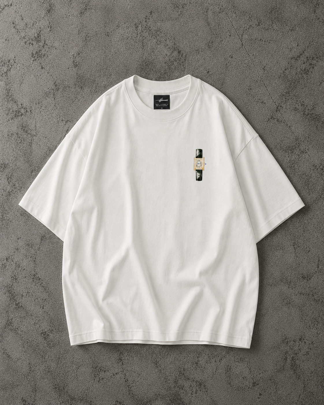 CAMISETA OVERSIZE CLOCK