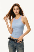 BLUSA MUJER RIB AZUL