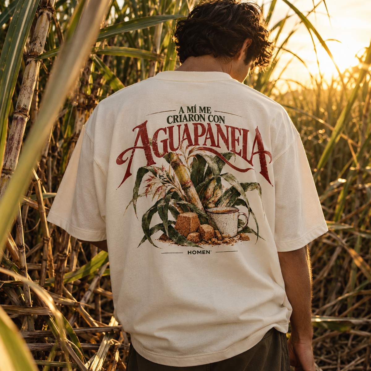 CAMISETA OVERSIZE AGUAPANELA