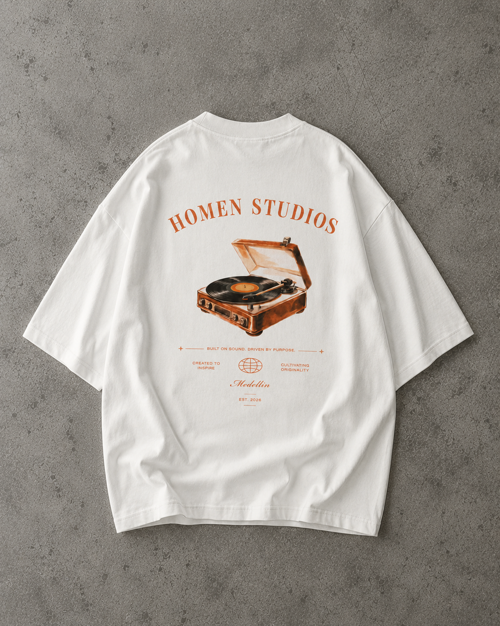 CAMISETA OVERSIZE VYNIL