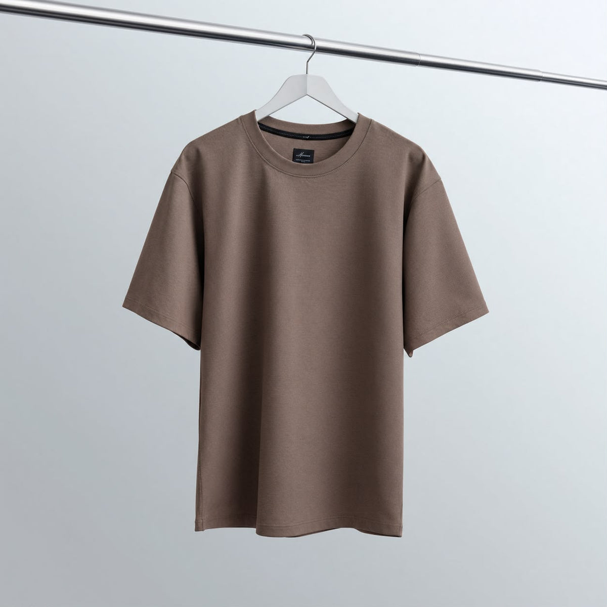 CAMISETA OVERSIZE ULTRA PREMIUM COCOA OSCURO