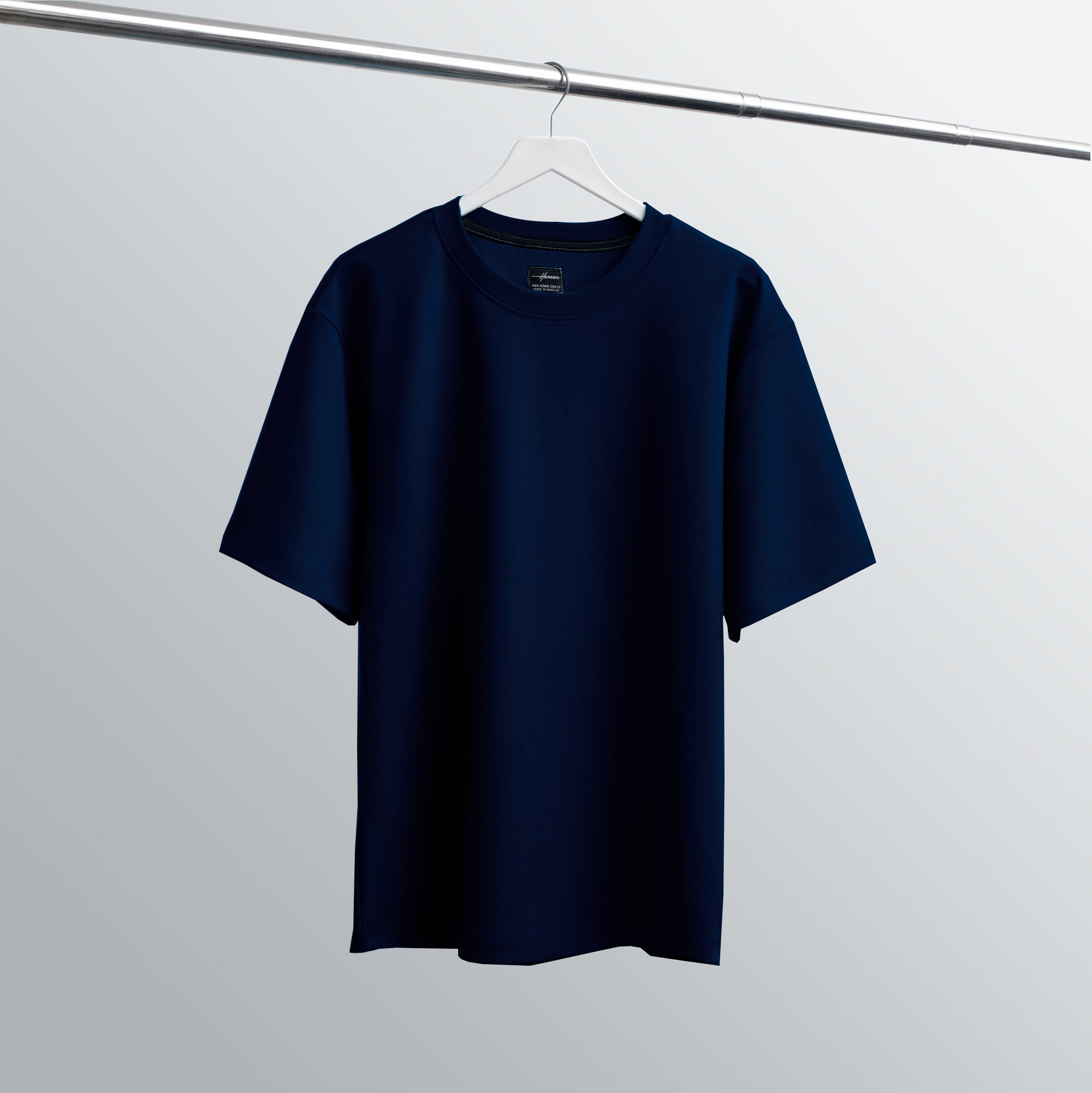 CAMISETA OVERSIZE ULTRA PREMIUM AZUL OSCURO