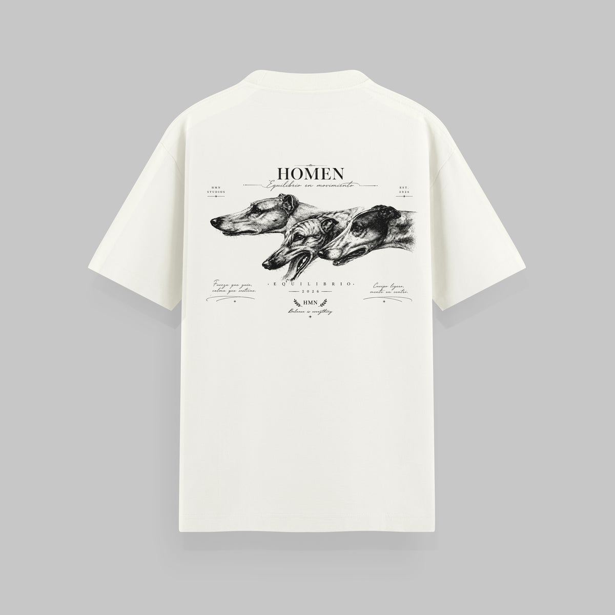 CAMISETA OVERSIZE DOG HEADS