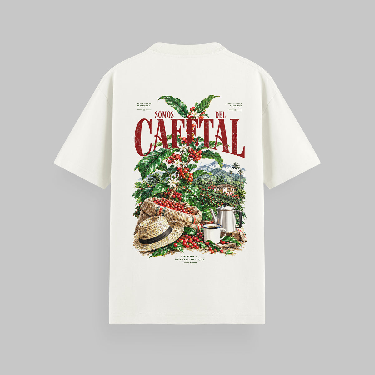 CAMISETA OVERSIZE CULTURA DEL CAFE