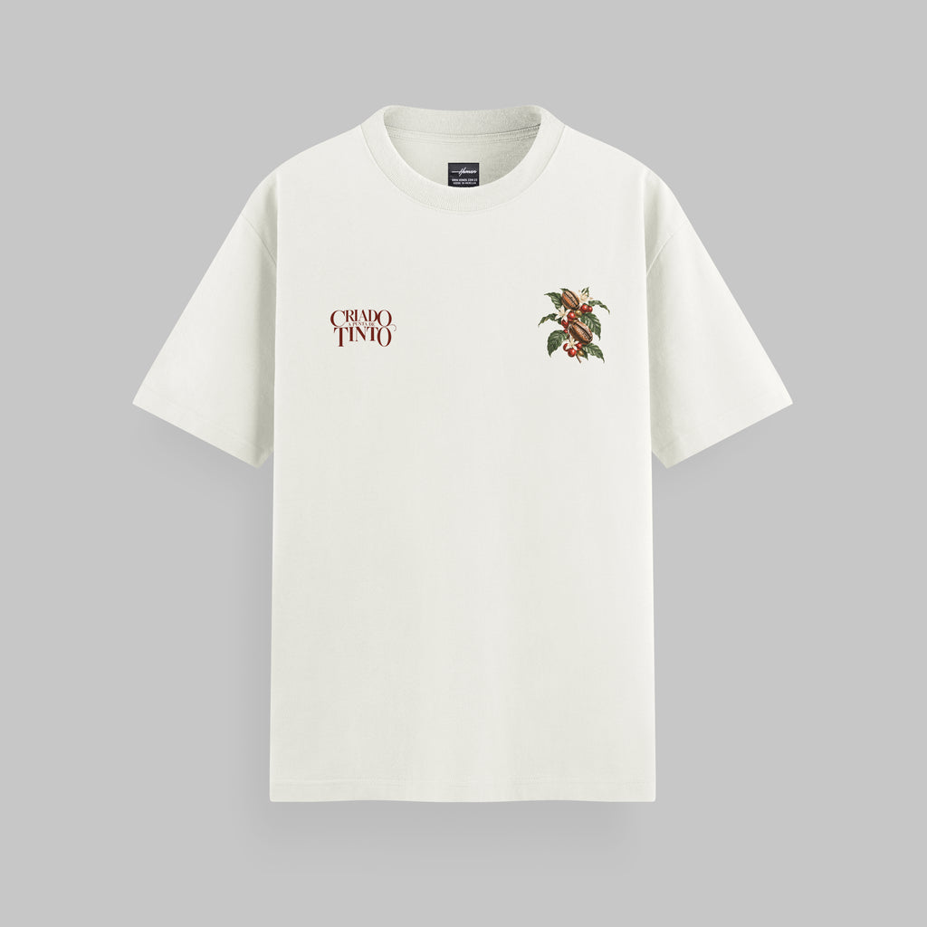 CAMISETA OVERSIZE CRIADO A PUNTA DE TINTO
