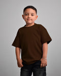 CAMISETA OVERSIZE KIDS CHOCOLATE