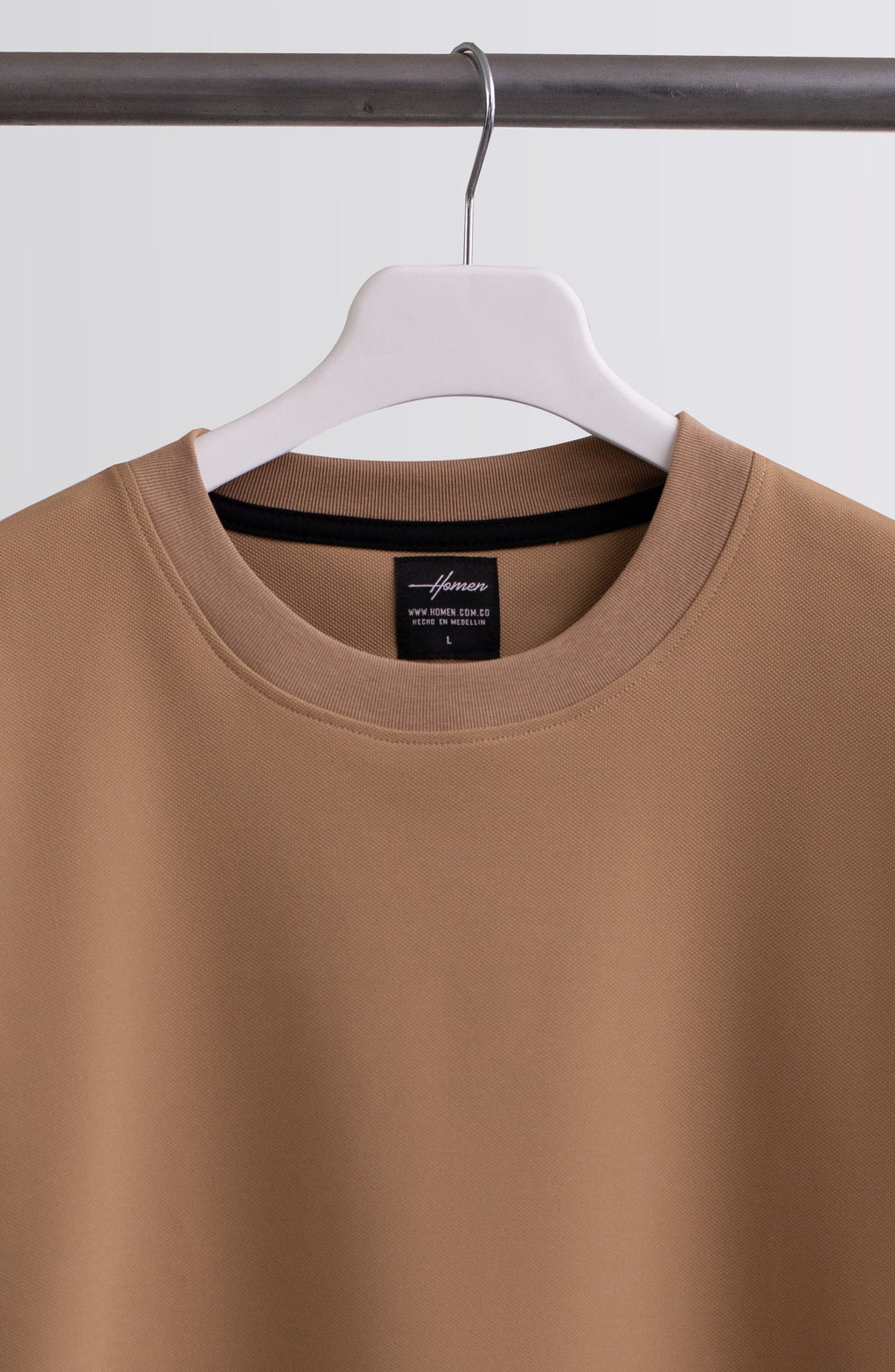 CAMISETAS OVERSIZE CON MINITEXTURA COCOA