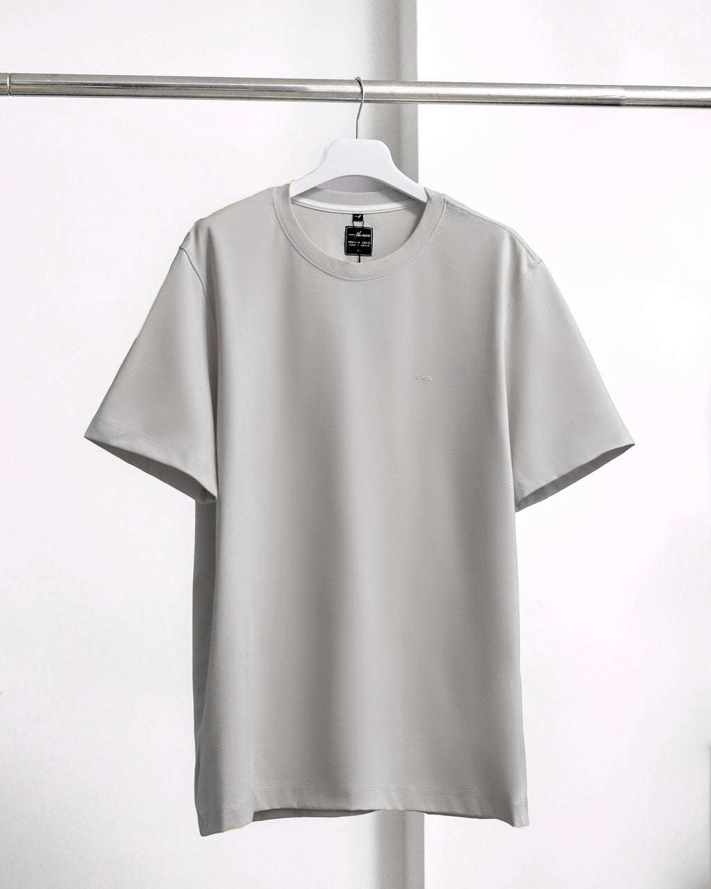 CAMISETA REGULAR FIT GRIS CLARO