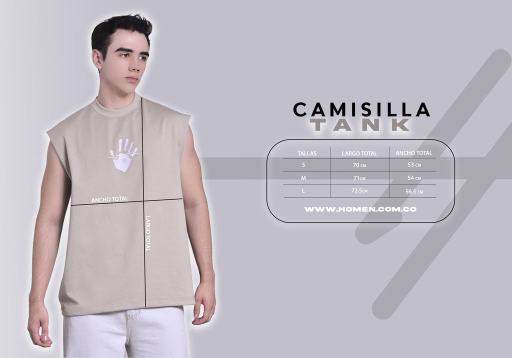 CAMISILLA TANK CHOCOLATE BASICA
