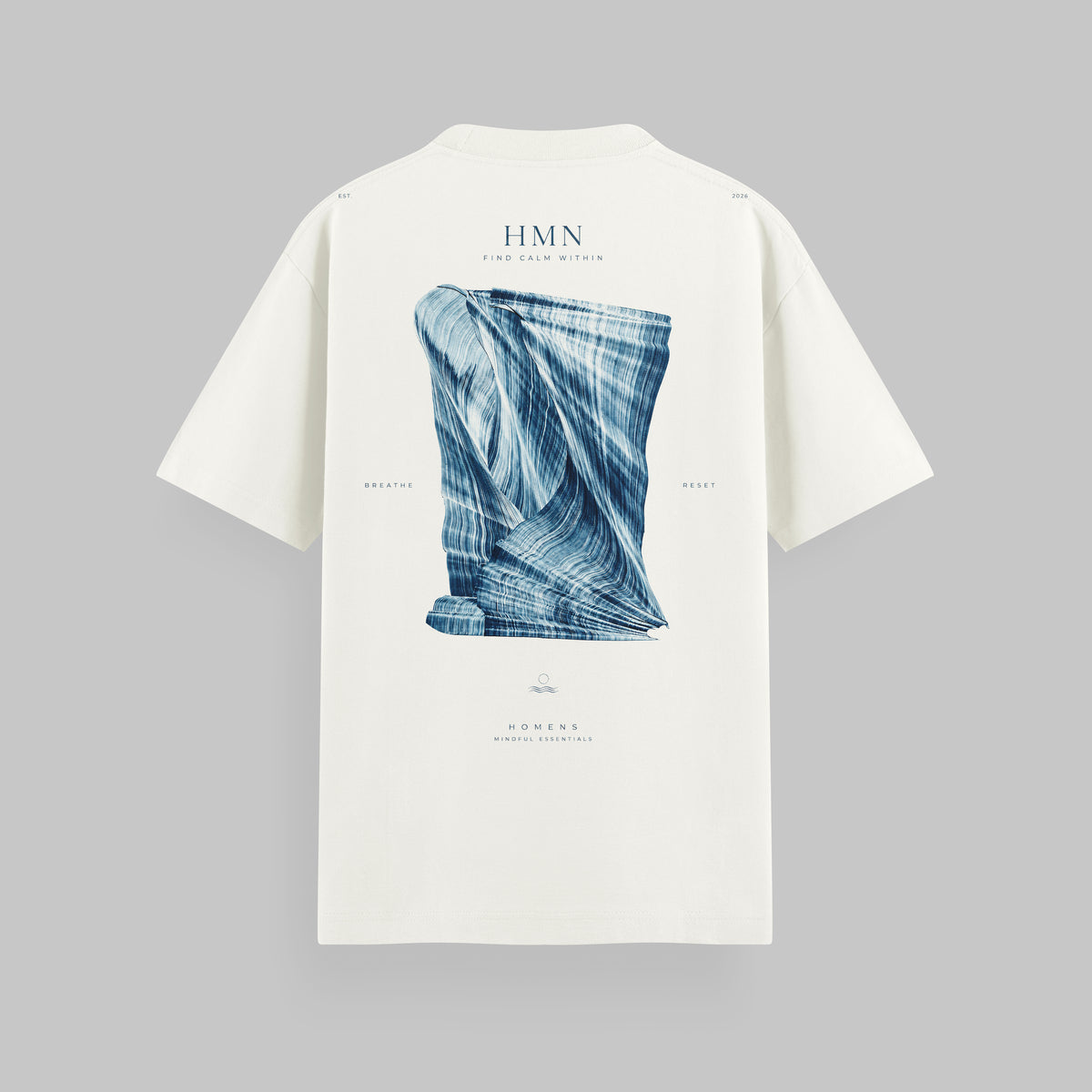 CAMISETA OVERSIZE BLUE WAVES