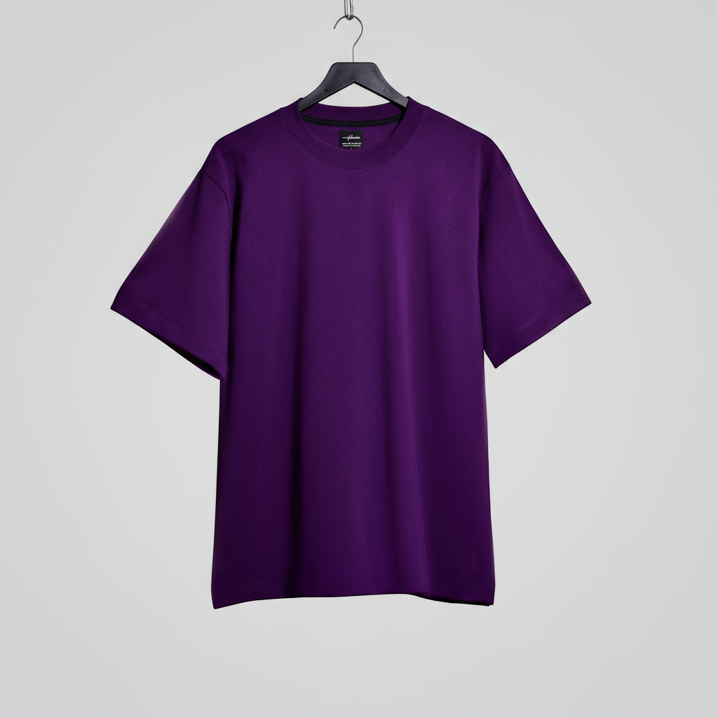 CAMISETA OVERSIZE ULTRA PREMIUM MORADO