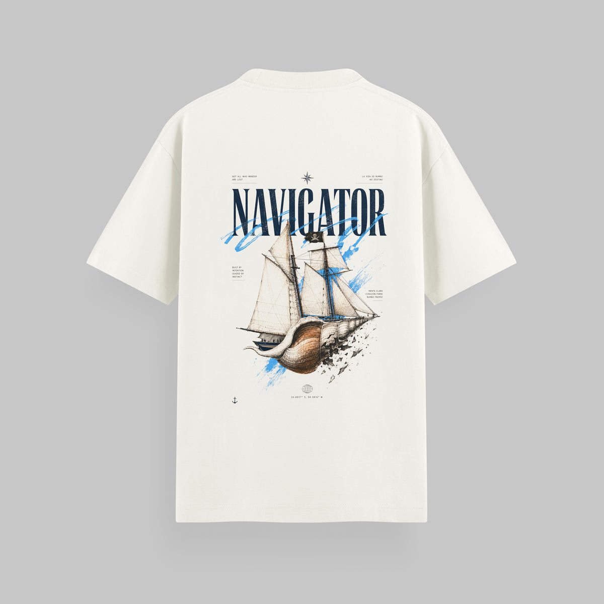CAMISETA OVERSIZE NAVIGATOR