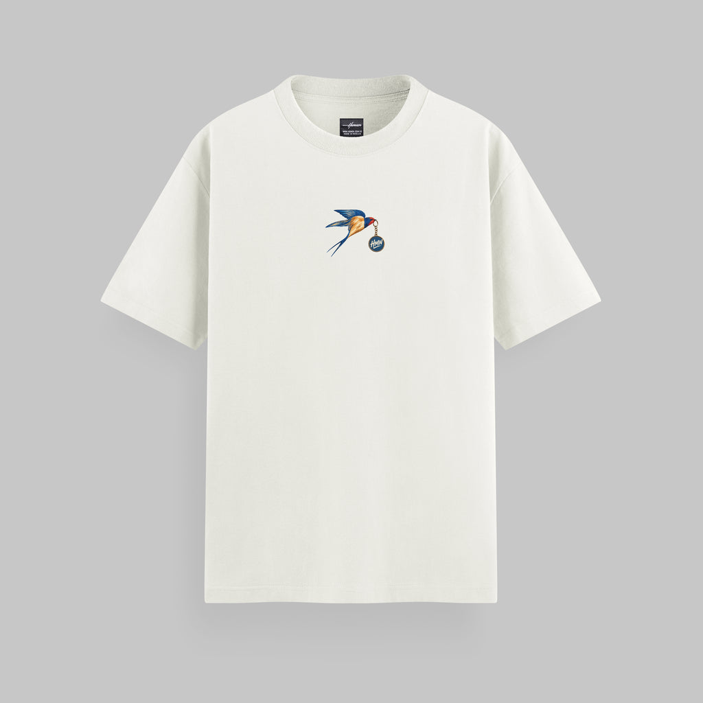 CAMISETA OVERSIZE BIRDS