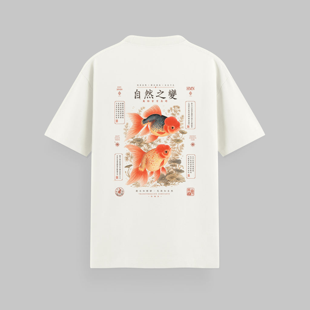 CAMISETA OVERSIZE ORANGE KOI