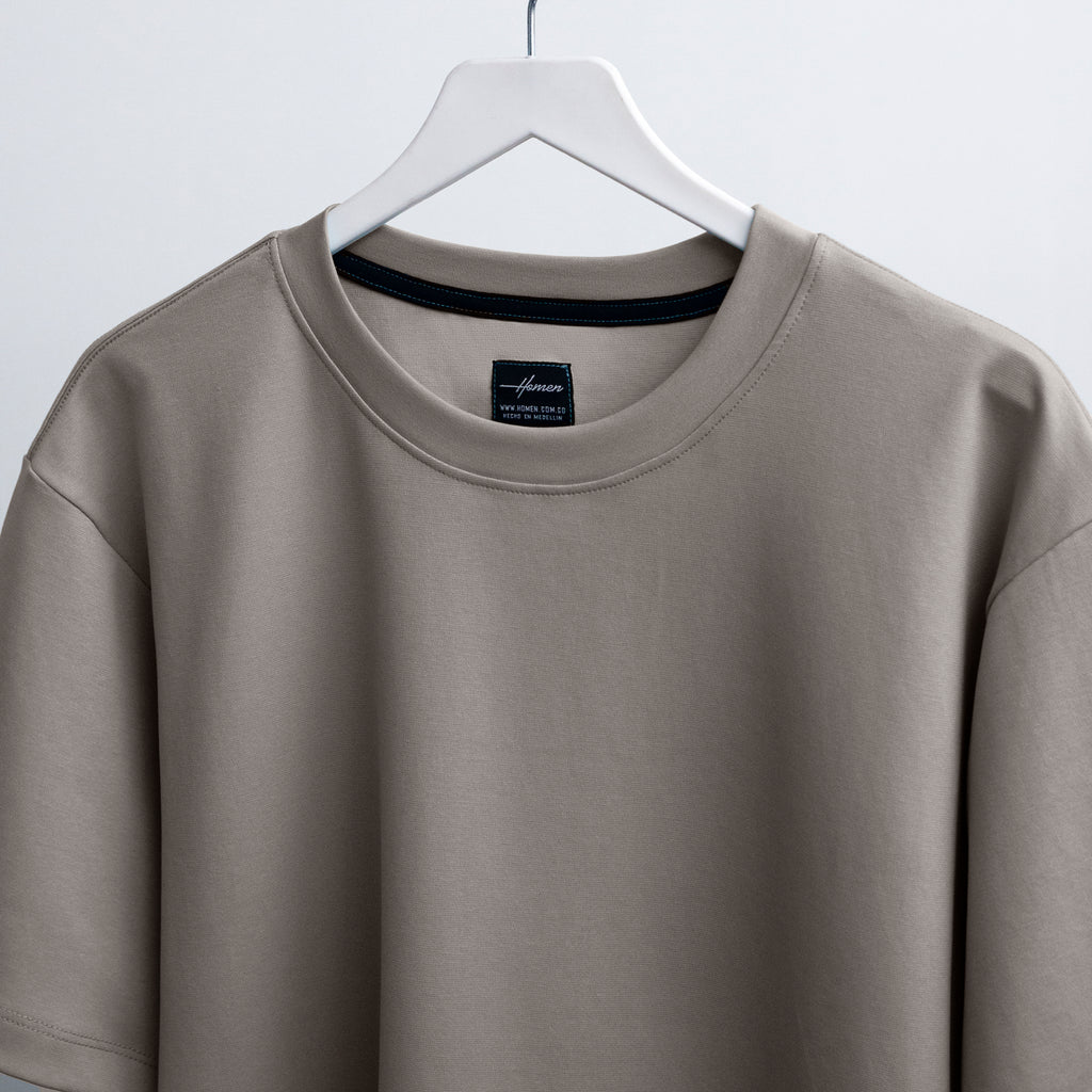 CAMISETA OVERSIZE ULTRA PREMIUM PIEDRA