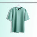 CAMISETA OVERSIZE TACTO SUAVE VERDE PISTACHO