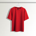 CAMISETA OVERSIZE TACTO SUAVE ROJO