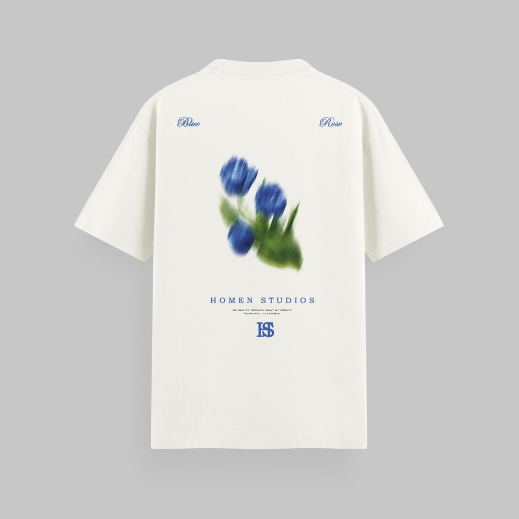 CAMISETA OVERSIZE BLUE ROSE