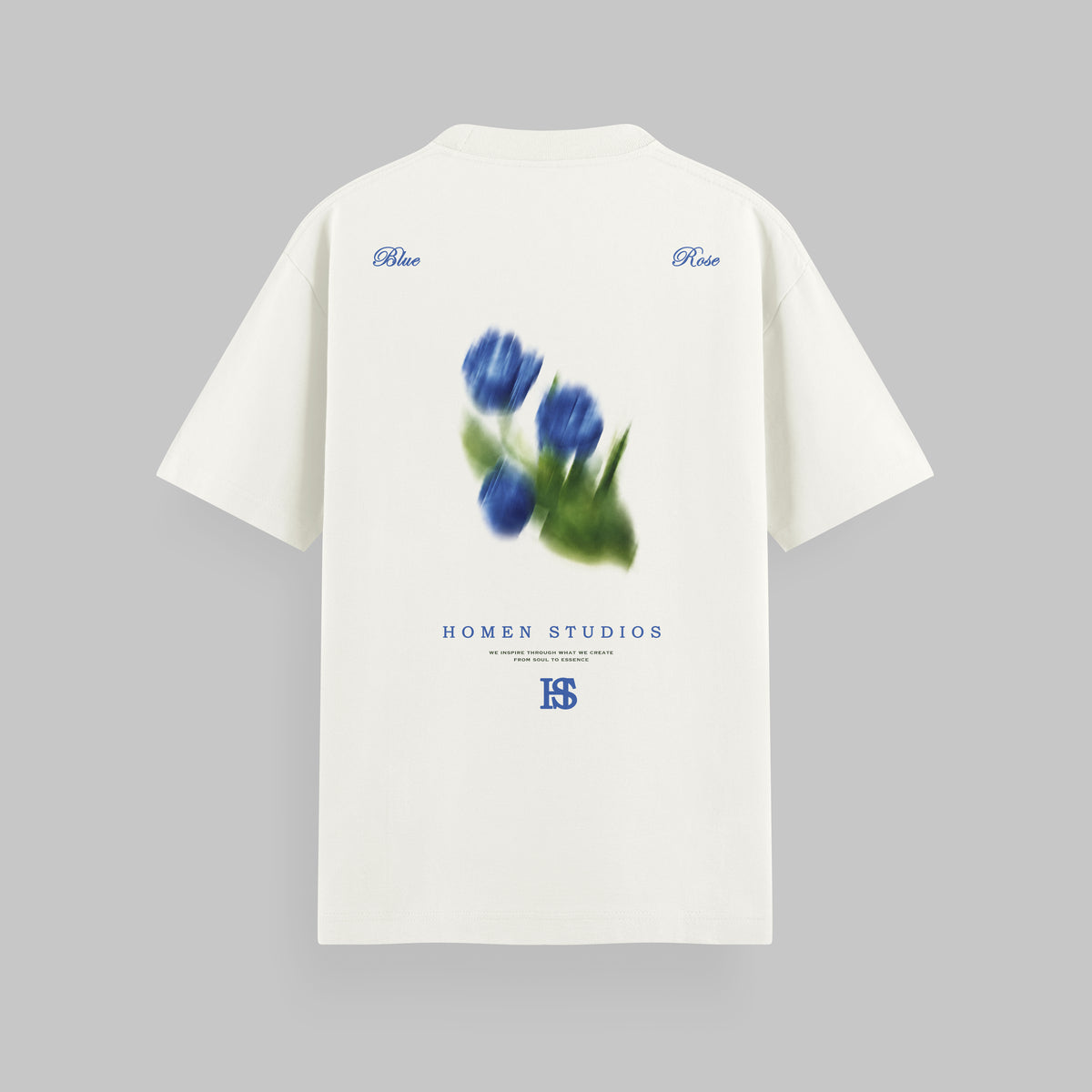 CAMISETA OVERSIZE BLUE ROSE