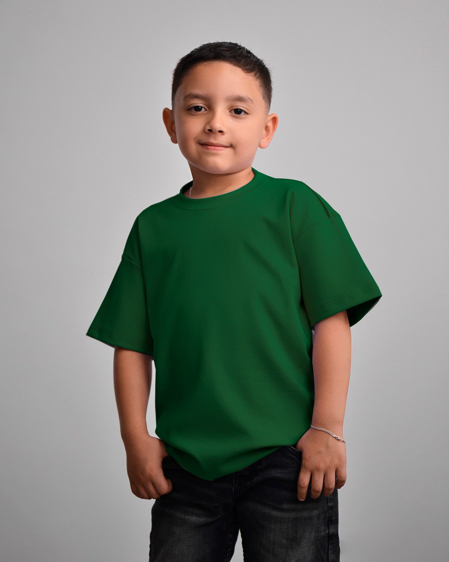 CAMISETA OVERSIZE KIDS VERDE ANTIOQUIA