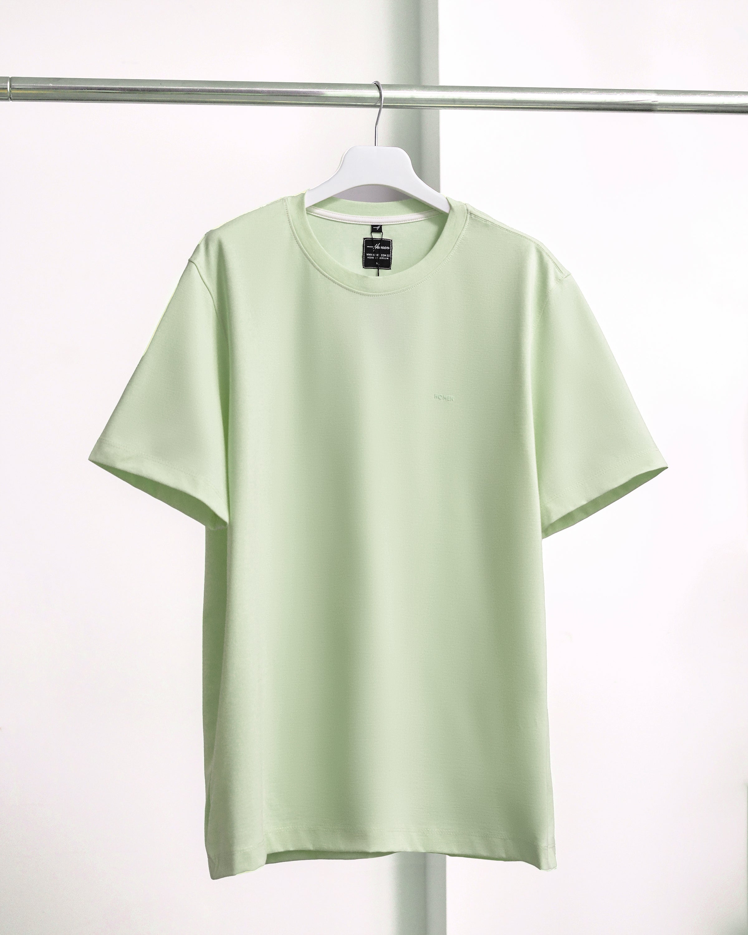 CAMISETA REGULAR FIT VERDE SECO
