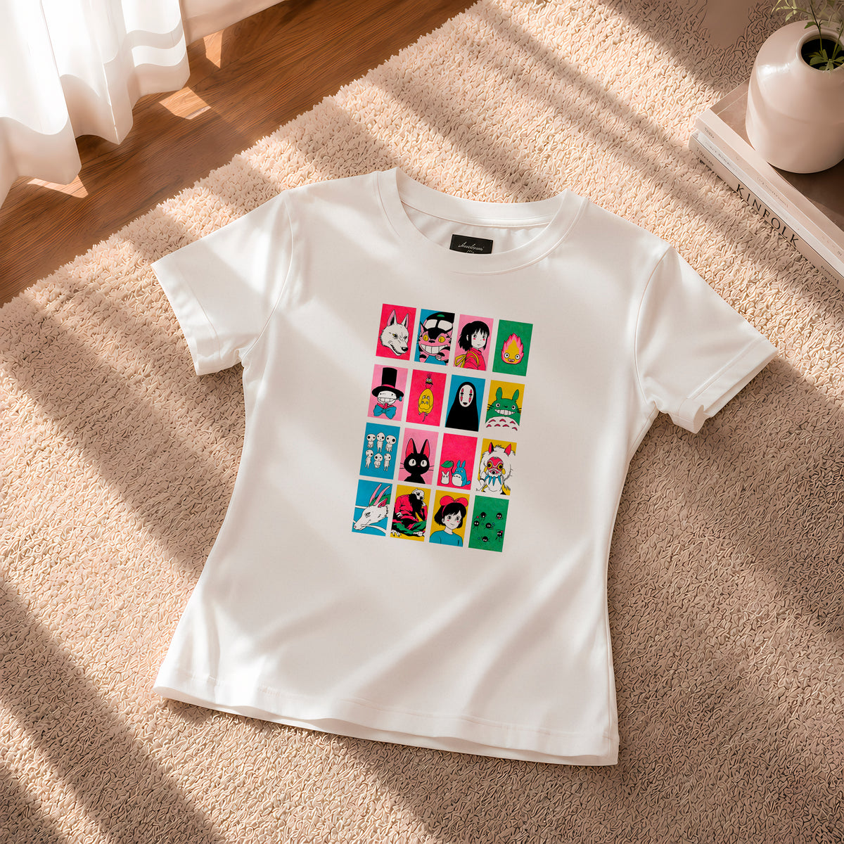 CAMISA MUJER ANIME COLLAGE